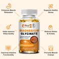 thumbnail image 6 of Alliwise Magnesium Glycinate 400mg - Non-GMO,Gluten Free Vegan Supplement - 120Ct, 6 of 7