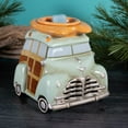 thumbnail image 2 of Scentsationals Wax Melt Warmer, Wax Warmer for Scented Wax Melts - Retro Collection Vintage Surf Woody Wagon - Candle Wax Melter for Fragrance Cubes and Tarts, 2 of 6