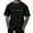 Black, variant on WEAIXIMIUNG Men T Shirts Graphic Country Men's Round Neck T Shirt Stretch Short Sleeve Basic Slimming Muscle T Shirt