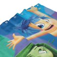 thumbnail image 4 of Cortina de ducha de adentro hacia afuera con dibujos animados, cortinas de ducha para baño con 12 ganchos, juego de decoración para el baño de poliéster impermeable y lavable, 60 x 72 pulgadas, hierro, 4 of 8