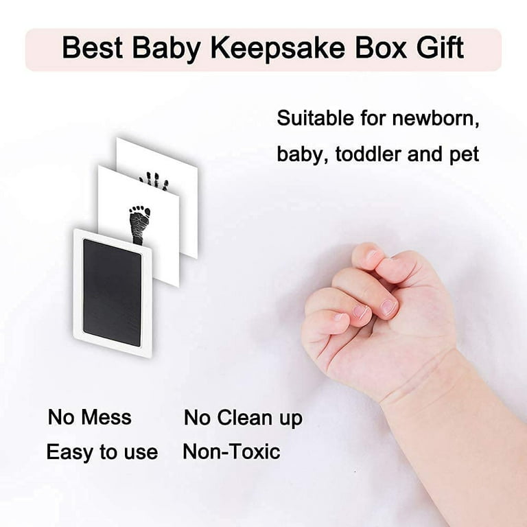 Baby Hand and Footprint Kit - Baby Safe Ink Pad - Handprints