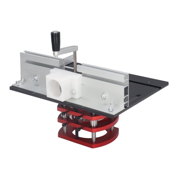 Kit De Elevación De Enrutador, Mesa De Carpintería Con Placa De Enrutador De Aleación De Aluminio Para Máquinas De Grabado, Ranurado, Recorte Y Biselado