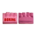thumbnail image 1 of Guantes de boxeo Mujeres Men Protector Spliting Karate Fitness Entrenamiento de Fitness Half Mitts Sport Mittens para ejercicio Muay Thai Taekwondo Rosa, 1 of 8