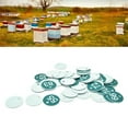 thumbnail image 1 of Marking Tag, Round Labels Convenient Numbered Tag  for Various Livestock Inbeekeeping Animal Husbandry 1-50,51-100, 1 of 7