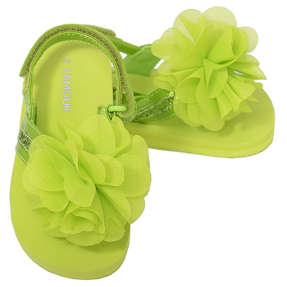 flower flip flops