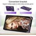 thumbnail image 3 of Case for Samsung Galaxy S23 with Card Slot Holder, Removable Adjustable Shoulder Strap Lanyard Crossbody Neck Purse Phone Case for Samsung Galaxy S23 KB Purple, 3 of 15