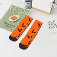 thumbnail image 7 of Fuzoiu Halloween Bats Print Adult Socks, Crew Moisture-wicking Socks, Unisex Cushion Crew Socks,Casual Sports Ankle Socks, 7 of 7
