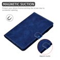 thumbnail image 4 of Dteck Case for Amazon Fire HD 10 2021/HD10 Plus 2021 Released 10.1-inch,Magnetic Card Holder Wallet Case Luxury PU Leather Kickstand Lightweight Shockproof Folio Protective Cover,Blue, 4 of 5