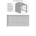 thumbnail image 5 of Sheltertube Wind And Snow-Load Rated Garage, 14X23X16 Grey, 5 of 12