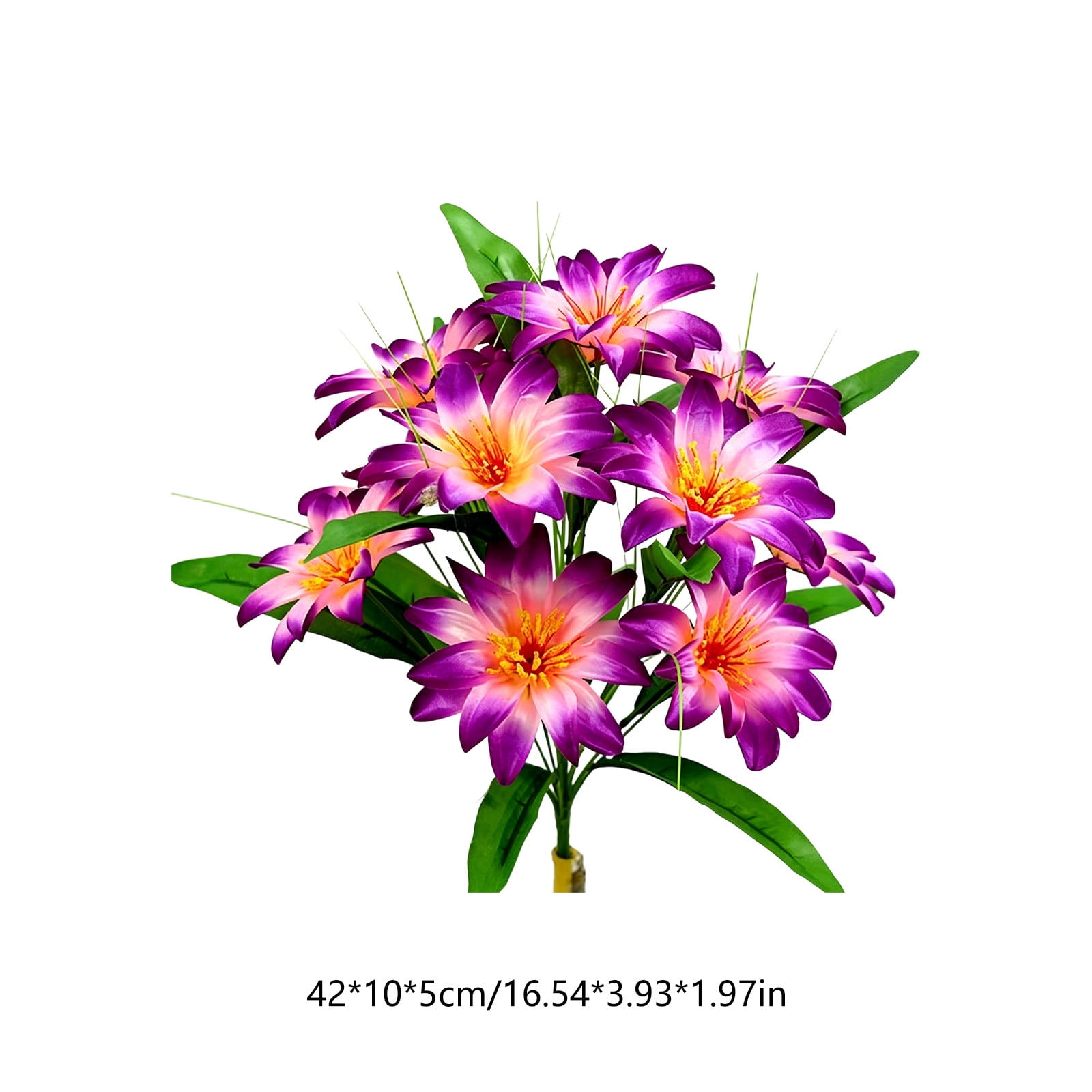Werulen 12 Head Peony Artificial Flower Bouquet Realistic Full Bloom Vibrant,Home Living Room Table Wedding Decor,Faux Floral Bouquet,Table Decor Piece,Home Floral Accessory