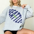 thumbnail image 3 of Retro Style Seattle Game Day Football Logo Unisex Sweatshirt – Vintage Sports Fan Pullover, 3 of 7