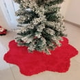 thumbnail image 2 of putnchl Christmas Tree Decorations, Tree Dresses, Snowflake Short Velvet Blankets Enhance The Festive Atmosphere, Christmas Tree Skirts, 2 of 5