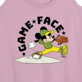 thumbnail image 3 of Disney - Game Face Baseball - Women's Racerback Tank Top, 3 of 5