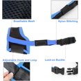 thumbnail image 2 of GFDYREE Dog Muzzle Anti Biting Barking and Chewing with Comfortable Mesh Soft Fabric and Adjustable Strap, Suitable for Small, Medium and Large Dogs(Blue Trim,S), 2 of 7