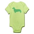 thumbnail image 1 of CafePress - Dachshund Silhouette - Baby Light Bodysuit, 1 of 1