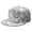 Vintage Fl, variant on Vintage Floral Snapback Hat - Elegant Classic Flat Brim Baseball Cap with Bohemian Paisley Design for Unisex Streetwear