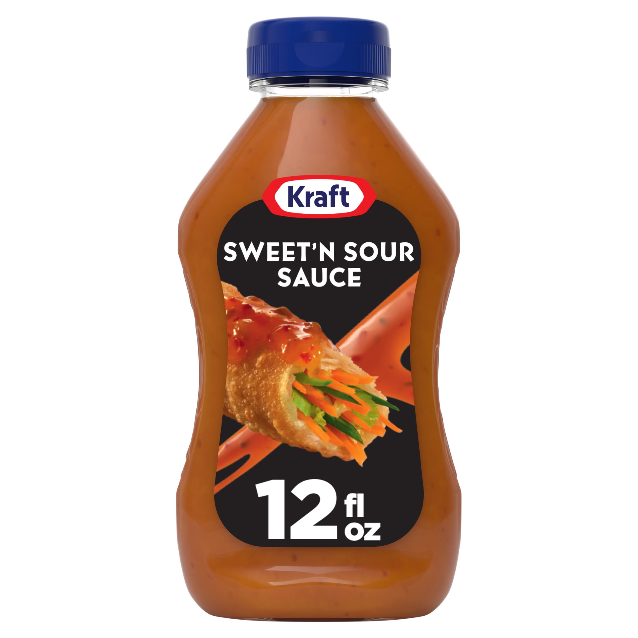 Kraft Sweet & Sour Sauce, 12oz Squeeze Bottle, Pack of 3, Asian