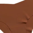 thumbnail image 5 of Womens Cotton Seamless Panties - No Show & No VPL Cheeky Underwear, Breathable 100% Cotton for Everyday Comfort, Color Coffee,Size L, 5 of 8