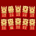 thumbnail image 3 of Cartoon Envelope New Year Of Red Envelope Chinese Red Envelope Gift Paper Cute Creative 6PCS/1pack Chinese Red Envelope, 3 of 9