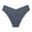 Dark Gray, variant on Seamless Juniors Underwear - No Show Low Rise V-Front Bikini/Thong, 100% Polyester, Beige, Size M, Soft for Everyday Wear & Form-Fitting Outfits