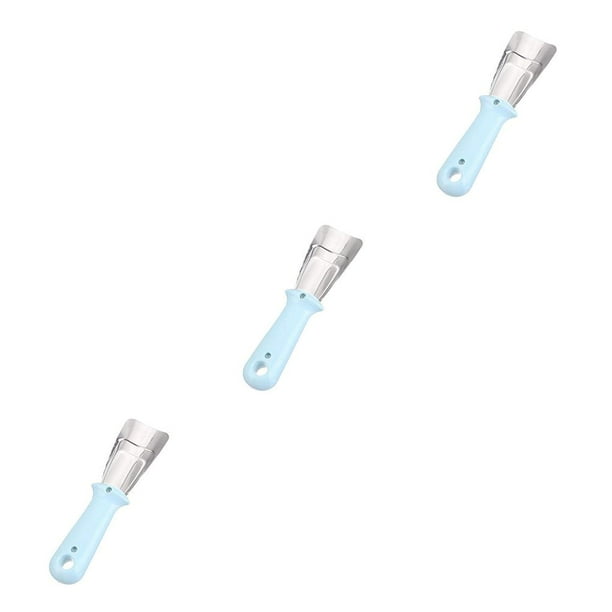 Billuyoard Raspador de hielo para refrigerador, pala de congelador Universal de acero inoxidable, dispositivos descongeladores, removedor de Type1 NO1