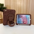 thumbnail image 2 of TECH CIRCLE Case for iPad A16 (11") 2025, iPad 10th Generation Cute Kid's Case 10.9" (2022) with Shoulder Strap, Rotate Kickstand/Handle, Shockproof Protective Cartoon Cover for Girl Boy, Brown Bear, 2 of 7