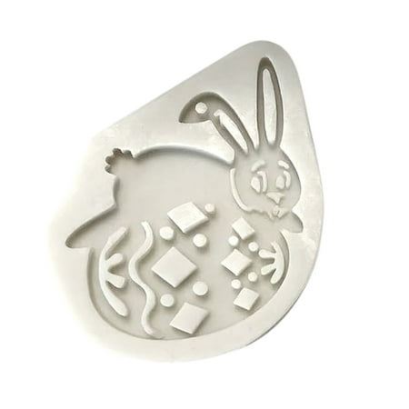 

Huaai Easter Bunny Fondant Silicone Molds Clays Chocolate Cake Molds Epoxy Molds D