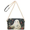 thumbnail image 2 of FORMRS Women Crossbody Purse with Chain Strap Vegan Leather Shoulder Handbag, Happy Ghost, 2 of 7