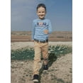 thumbnail image 2 of Smartprints Toddlers Graphic Tee - Roar Little Brave Tiger - Regular Fit 100% Cotton, 2 of 4