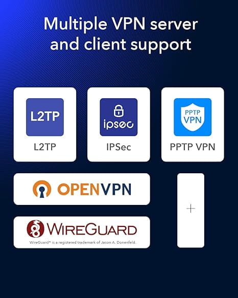 Cudy P5 AX3000 5G WiFi 6 Router, Dual SIM Cellular Router with VPN and Detachable Antennas for Home and Travel