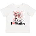 thumbnail image 3 of Inktastic I Love Skating Ice Skates Girls Toddler T-Shirt, 3 of 5