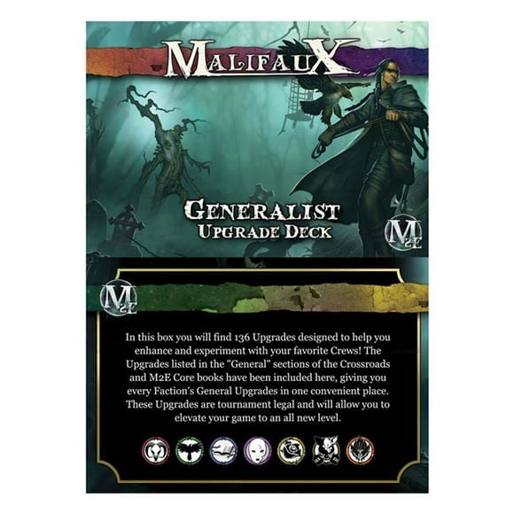 Wyrd WYR20029 Malifaux 2E Deck de Mise à Niveau Généraliste