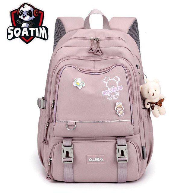 Mochila escolar grande para niños y niñas, bolsa Kawaii para libros de escuela primaria, mochila escolar para niños, mochila de viaje impermeable xuanjing unisex