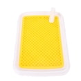 thumbnail image 1 of Pet Potty Tray, Compact Effective Isolation Anti Leakage Keep Paws Dry and Floors Cleanup Pee Pad Holder for Small DogsBlue, 1 of 7