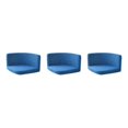 thumbnail image 1 of maskred Trilateral Chair Cover Easy Installation And Maintenance Effortless Chair Protection Decoration Polyester Chair Covers Grey blue 3Set, 1 of 6