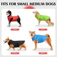 thumbnail image 5 of Soft Fleece Dog Sweater Vest with D Ring Leash - Warm Pullover Jacket for Small, Medium, Large Dogs 1Pack, 5 of 5
