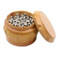 thumbnail image 2 of Hierba de madera Molinillo de mano Pimienta portátil 4 capas Trituradora Muela Fina Herramienta de Zinc Aleación de Zinc Accesorios de Cocina Suministros para el hogar DIYOO HA010990-01, 2 of 7