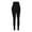 Black, variant on Azrian Breathable Women's Active Leggings for Yoga Women Solid Color Pregnancy Yoga Fitness Exercise Pants