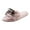Pink, variant on Aayomet Women Slippers Memory Foam Women's Lacey Machine Washable Memory Foam Comfort Easy on/Off Clog Slipper,Black 7.5