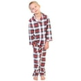 thumbnail image 5 of Angelina Christmas Matching Women's Men's Kids' Family Flannel Notch Collar Pajama Set (SOLD SEPARATELY), 5 of 6