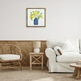 thumbnail image 3 of Stupell Industries Lemon Branches in Blue Food & Beverage Painting Brown Floater Framed Canvas Art Print Wall Art, 25 x 25, 3 of 10