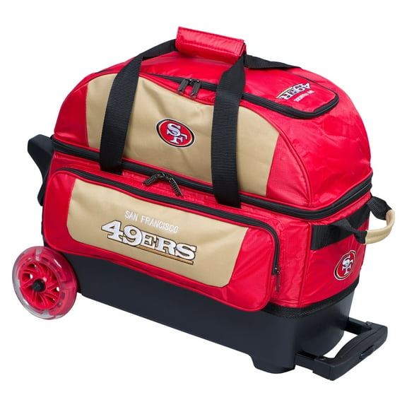 Scarlet San Francisco 49ers Two-Ball Roller Bowling Bag