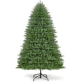 thumbnail image 1 of CABIHOME Pre-lit Artificial Christmas Tree, Premium Spruce Full-Tree Design Featuring 450 Lights and Metal Stand, Hinged Structure for Top Choice for Holiday Decorations, 1 of 7