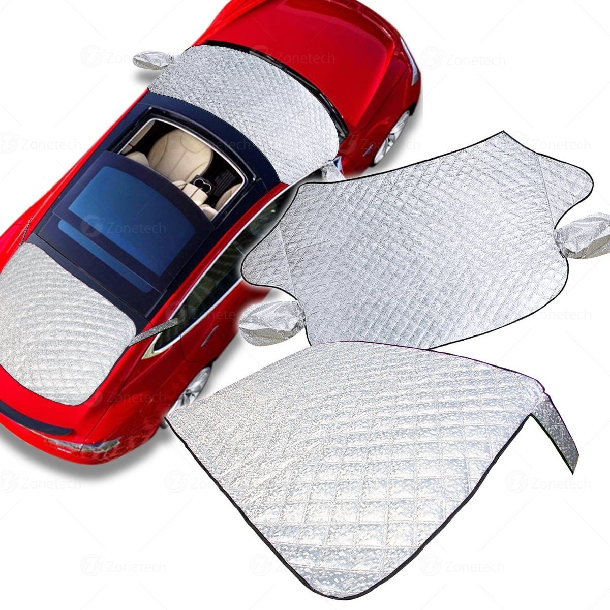 Zone Tech 2 Piece Front Windshield Back 