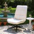 thumbnail image 2 of Homy Casa Recliner Chair, Adult Lounge with Adjustable Height & Sweive, Indoor & Outdoor, Beige, 2 of 12