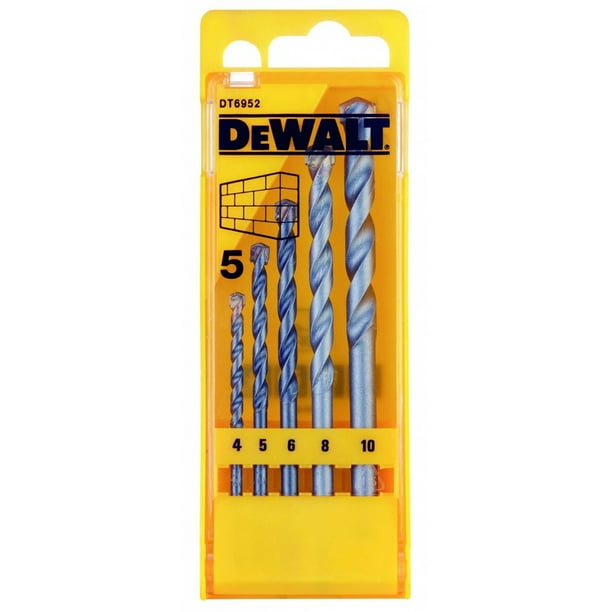 Masonry drill on sale bit set dewalt