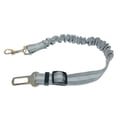 thumbnail image 2 of Flmtop Pet Dog Traction Car Seat Belt Buffer Elastic Reflective Towing Safety Rope Grey, 2 of 8