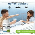 thumbnail image 4 of Puregen Labs Meclizine 25 mg Antiemetic Chewable Tablets for Motion Sickness, 200 Chewable Tablets, 3PK, 4 of 7