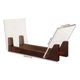 thumbnail image 2 of Vinyl Record Storage Holder Large Capacity Acrylic Ends Display Stand Wooden LP Vinyl Album Desktop Rack, 2 of 5