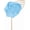 Pack of 1 Pin Baby Blue [Rose Gold Leaf], variant on Gentleman's Essentials Premium Handmade Flower Lapel Pin Boutonniere